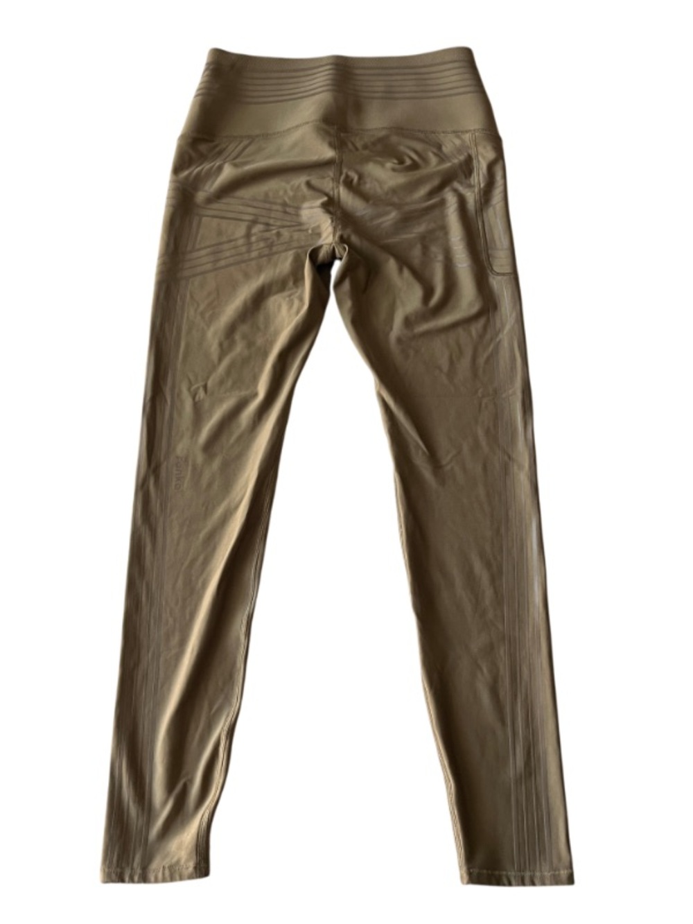 Fanka Tan Powerband Resistance High Intensity Athletic Leggings